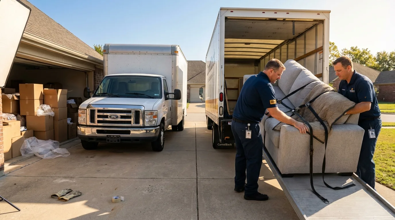 DIY truck vs professional crew comparison in Sauk City
