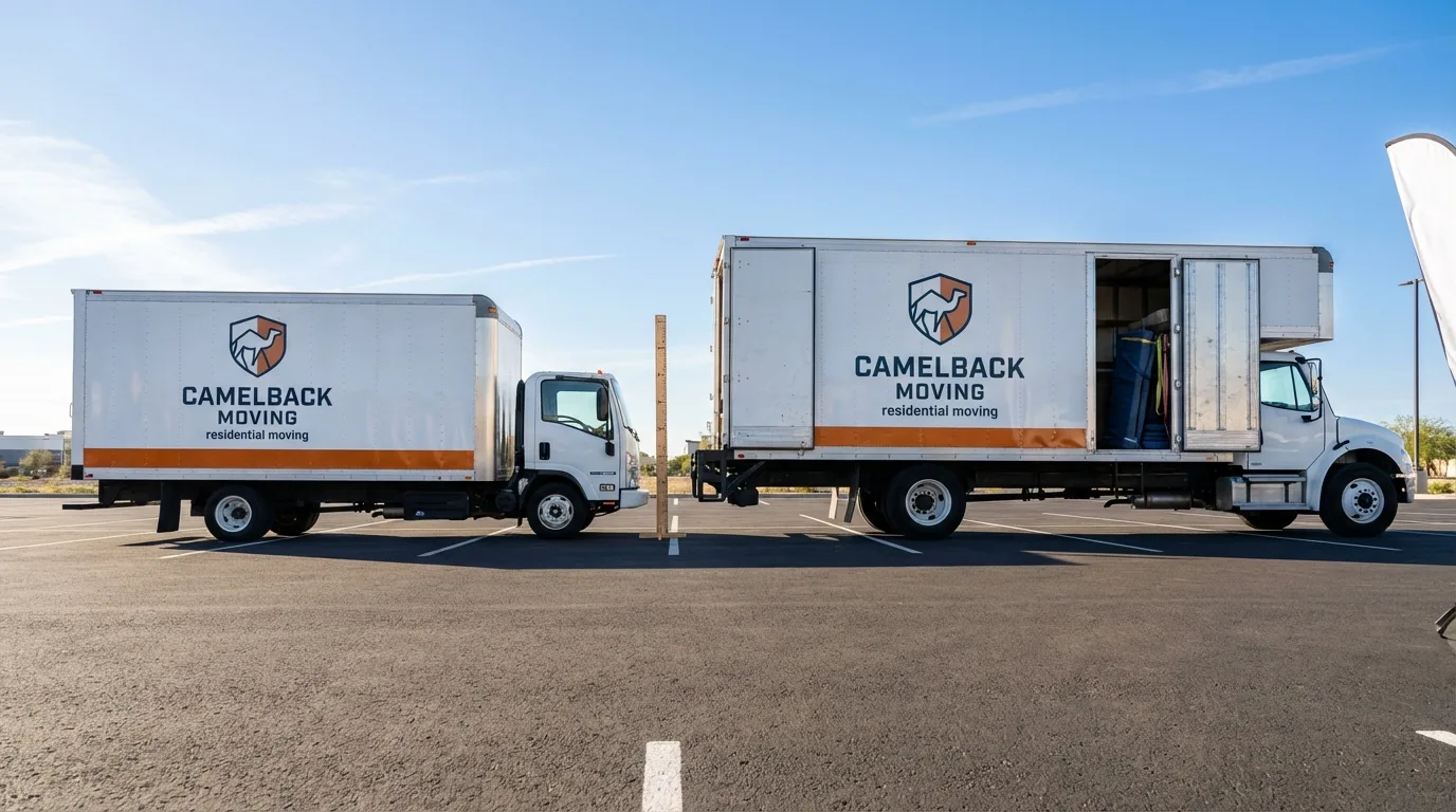 Moving truck size capacity guide in Sauk City